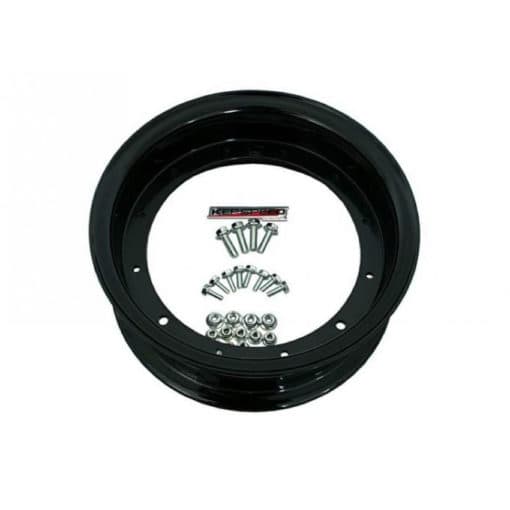 Kepspeed aluminium Dax velgen - Zwart