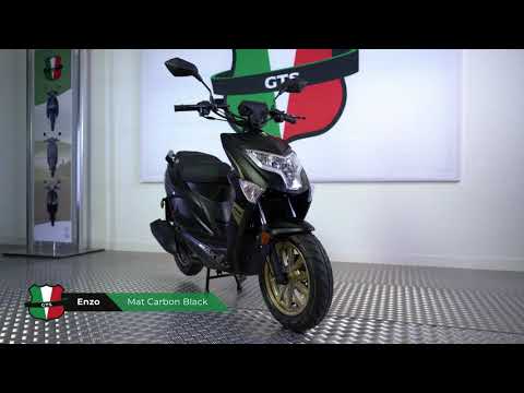 GTS Enzo Naked 50cc - Carbon Black