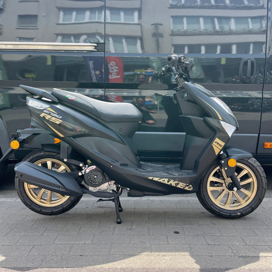 GTS Enzo Naked 50cc - Carbon Black