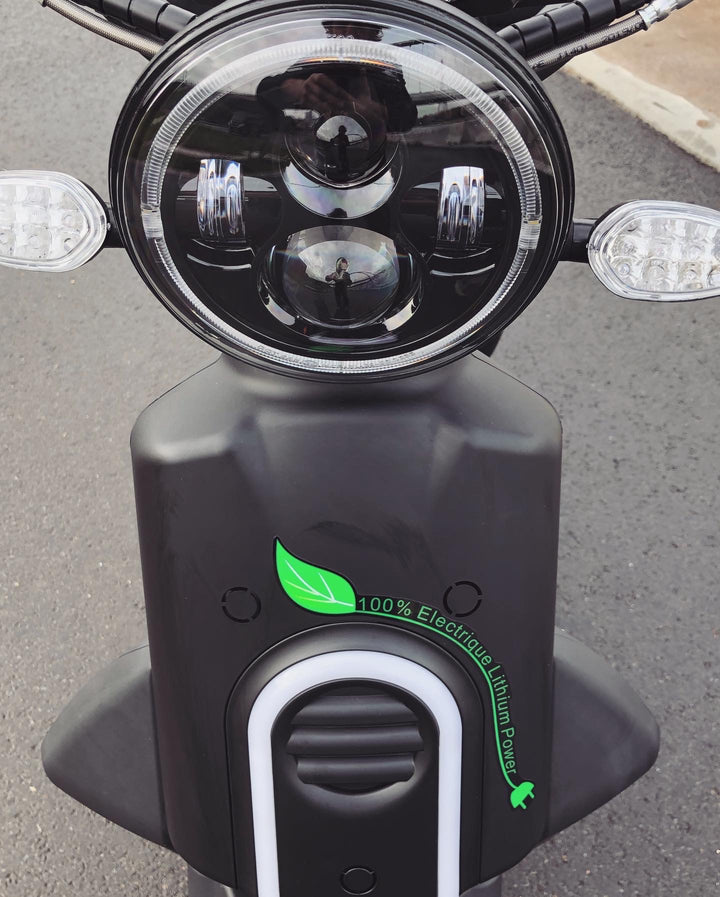 GTS E-move bezorg scooter - zwart