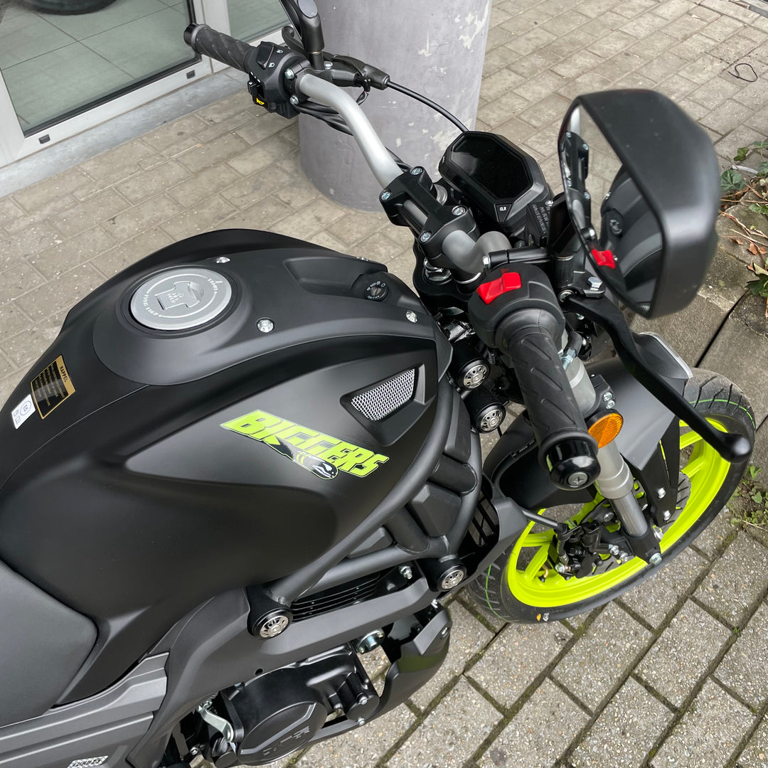 Biggers - zwart mat