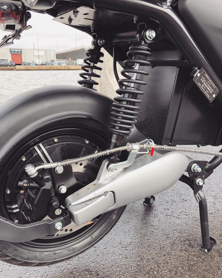 GTS E-move bezorg scooter - zwart